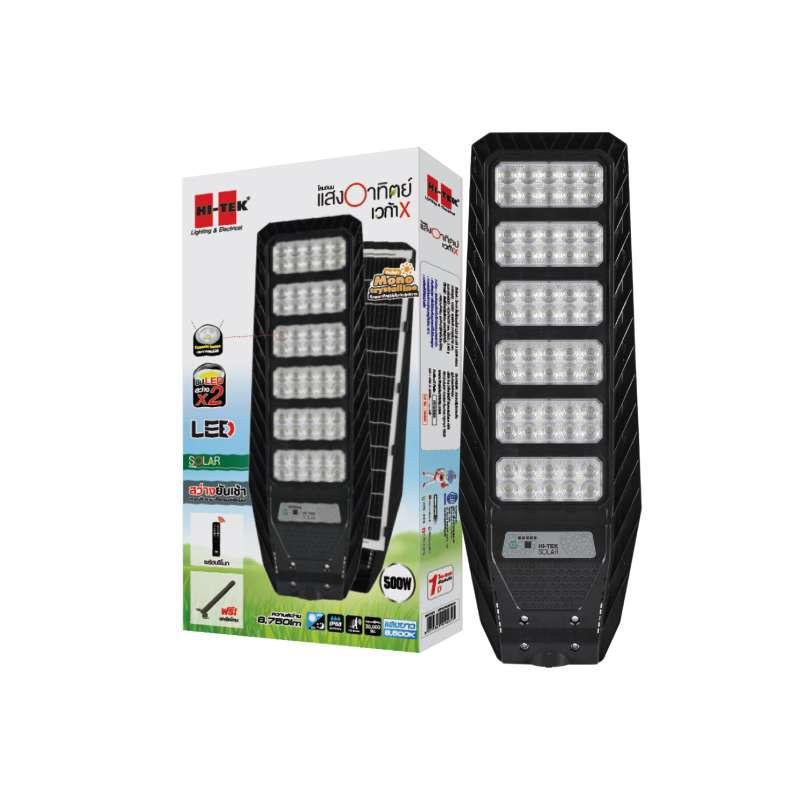 โคมไฟถนนโซลาร์ LED HI-TEK รุ่น เวก้า แสงขาว X 500W-1