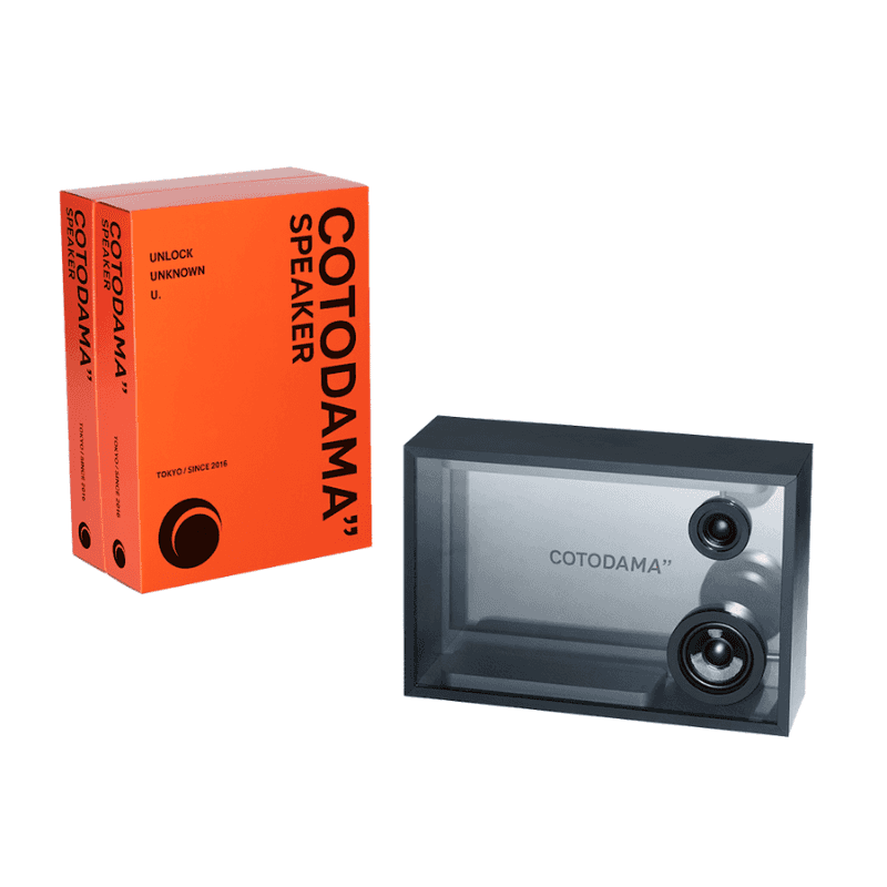 COTODAMA Speaker Box ลำโพงแสดงเนื้อเพลง สี Night Black-1