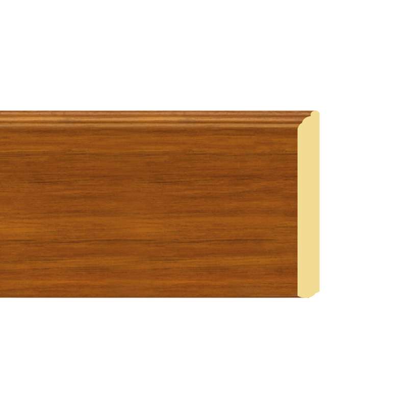 บัวพื้นพอลิสไตรีน 3.4"ไม้สักทองLD3405-13-1