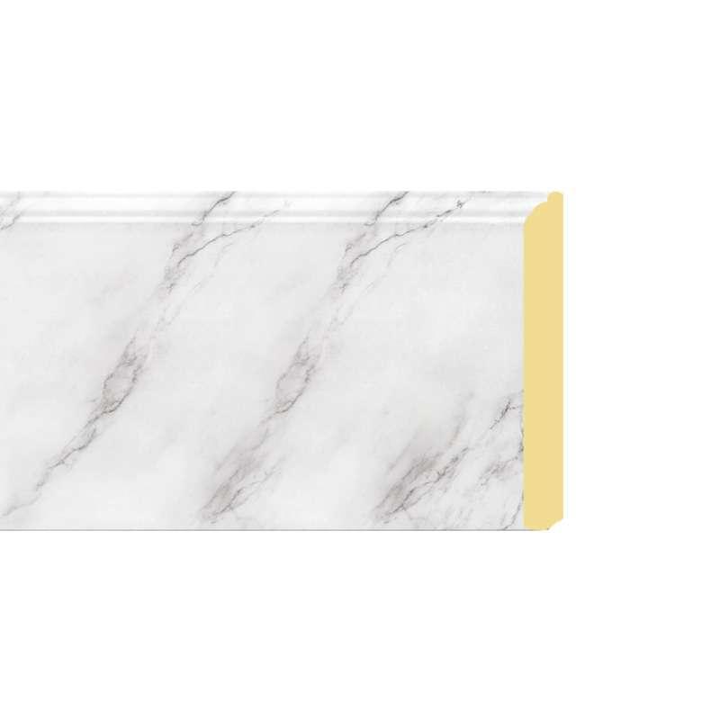 ไม้มอบ 3.4"สีขาวลายหินอ่อน LD3405-16 -1