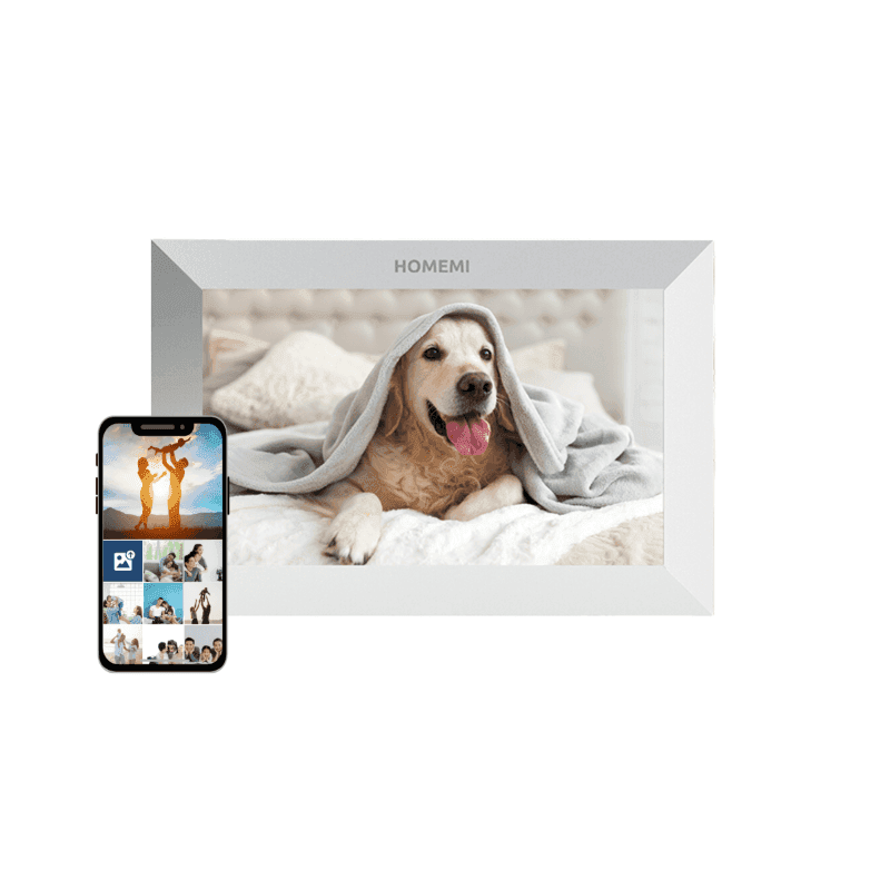 กรอบรูปดิจิตอล Homemi (สีขาว)-1