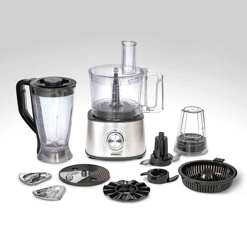 เครื่องเตรียมอาหาร MiniMex Food Processor  รุ่น MFP1-2 มาพร้อมฟังก์ชั่น บด, สับ, ซอย, คั้น-1