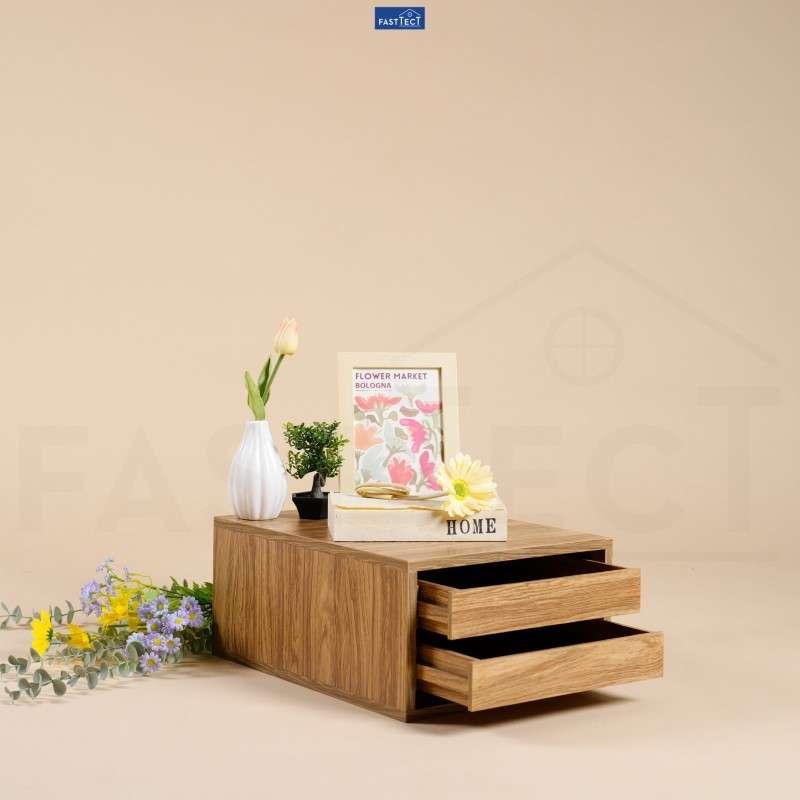 ตู้จัดระเบียบ FASTTECT ไซส์ XL 2 ลิ้นชัก สีลาเต้-1