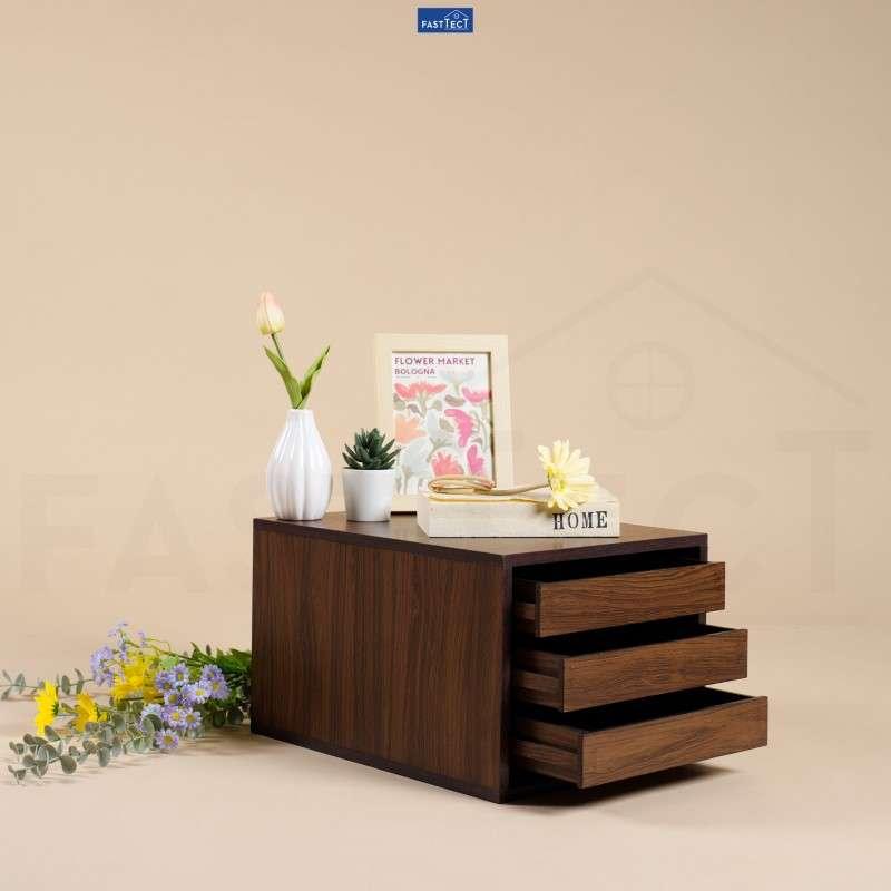 ตู้จัดระเบียบ FASTTECT ไซส์ XL 3 ลิ้นชัก สีโอ๊ค-1