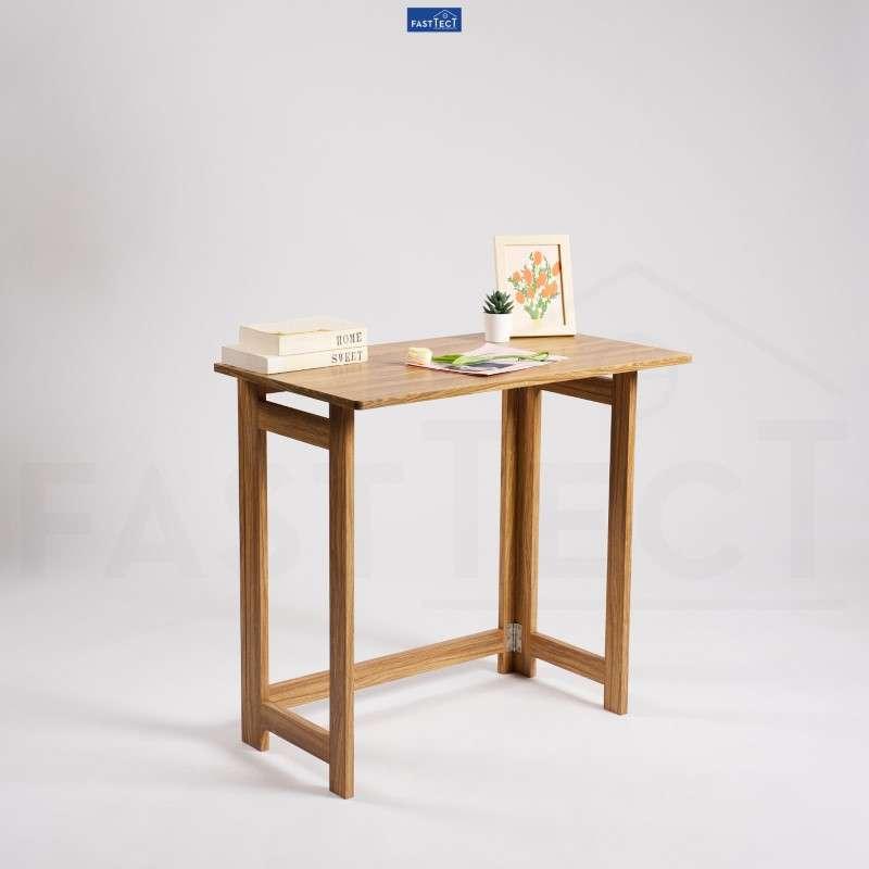 โต๊ะทำงานพับเก็บได้ FASTTECT สีลาเต้-1