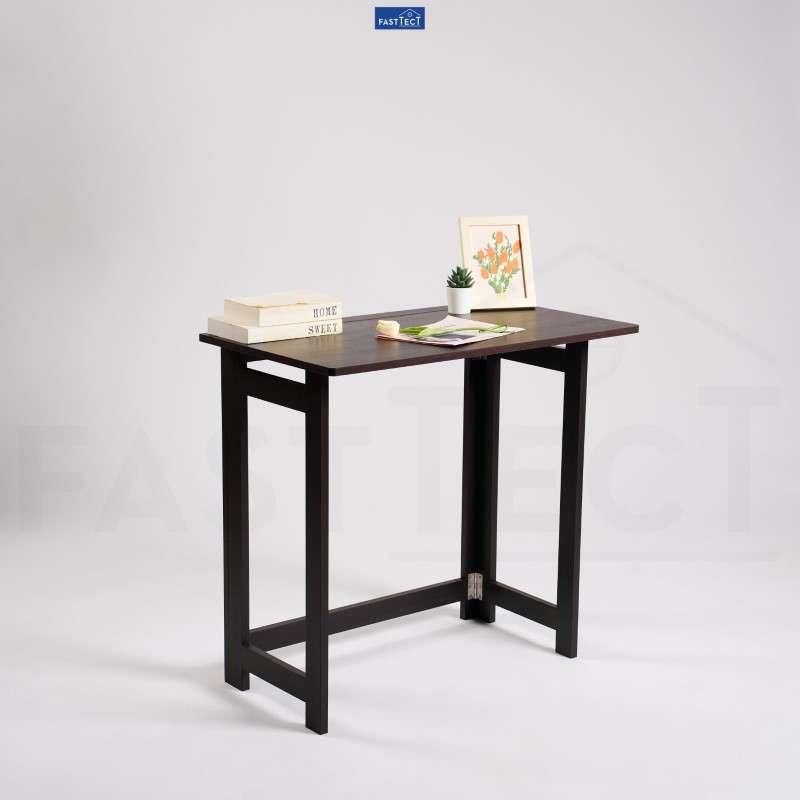 โต๊ะทำงานพับเก็บได้ FASTTECT สีเวงเก้-1