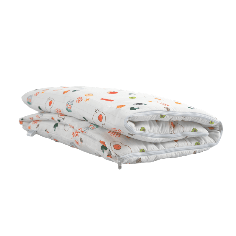 ถุงนอนเด็กกันไรฝุ่น (พร้อมกระเป๋า) MITEX ลาย  Lovely Breakfast ขนาด (304.80 x 330.20 cm.)-1