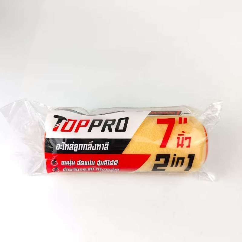 Pre-order อะไหล่ลูกกลิ้งทาสี 7" TOPPRO (12 ชิ้น)-1