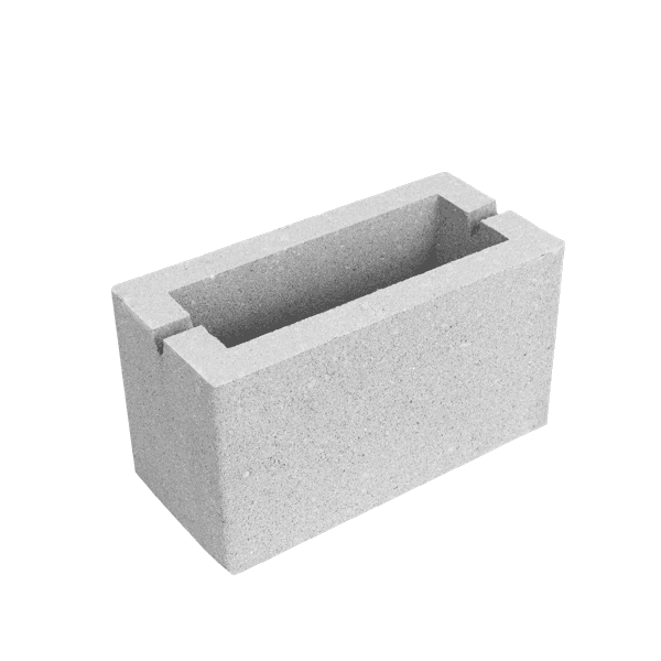 เสารั้วคอนกรีต เอสซีจี รุ่น Hybrick ขนาด 12X25X14 ซม.-1