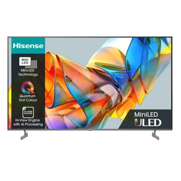ทีวี Hisense 4K VIDAA Quantum Dot Color LED 4K สมาร์ททีวี 85 นิ้ว  รุ่น 85U6Q-1