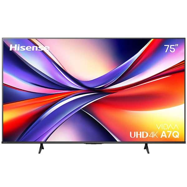 ทีวี Hisense 4K VIDAA LED 4K สมาร์ททีวี 75 นิ้ว  รุ่น 75A7Q-1