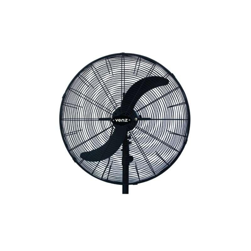 Venz เวนซ์ พัดลมอุตสาหกรรมติดผนัง ใบดำ 26 นิ้ว FB-65-1