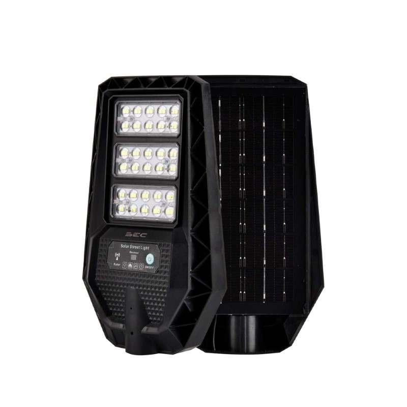 โคมไฟถนน LED โซลาร์เซลล์ OXFORD 60W/6500K แสงขาว (มีเลนส์)-1