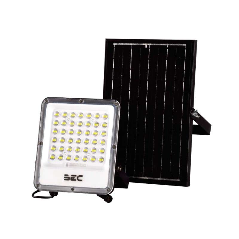 โคมฟลัดไลท์ LED โซลาร์เซลล์ APOLLO 100W/6500K แสงขาว-1