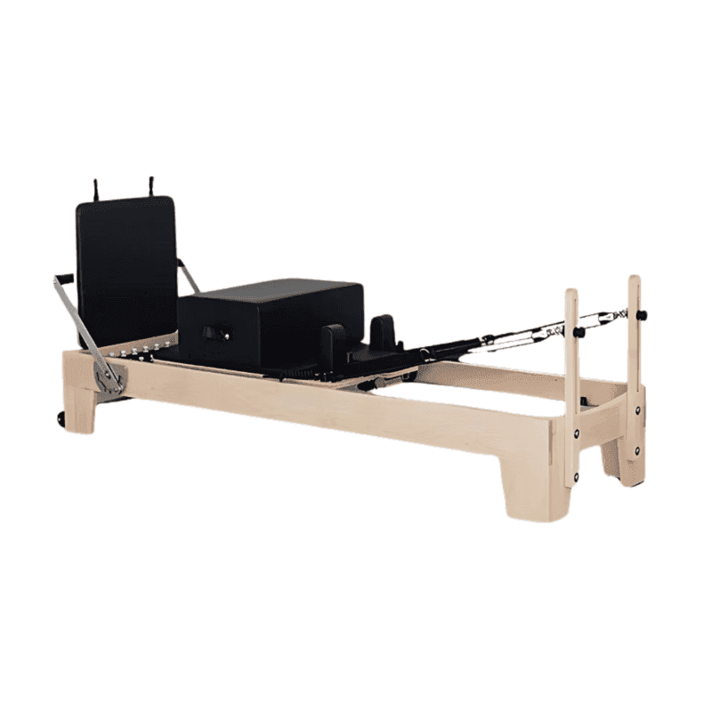 เครื่องพิลาทิส Pilates Reformer HOMEFITTOOLS ไม้เมเปิ้ล-1