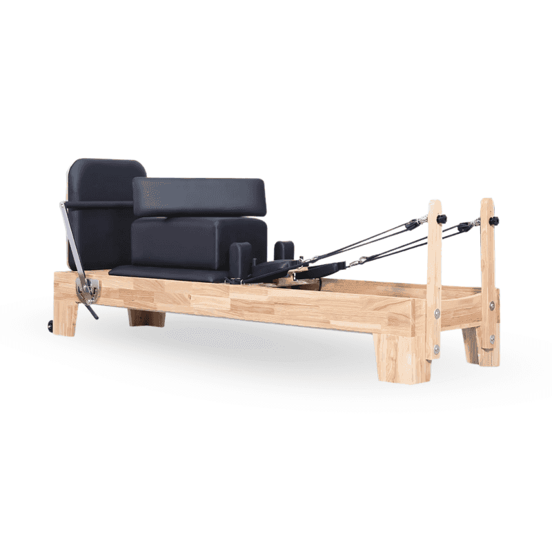 เครื่องพิลาทิส Pilates Reformer HOMEFITTOOLS ไม้ยางพารา-1