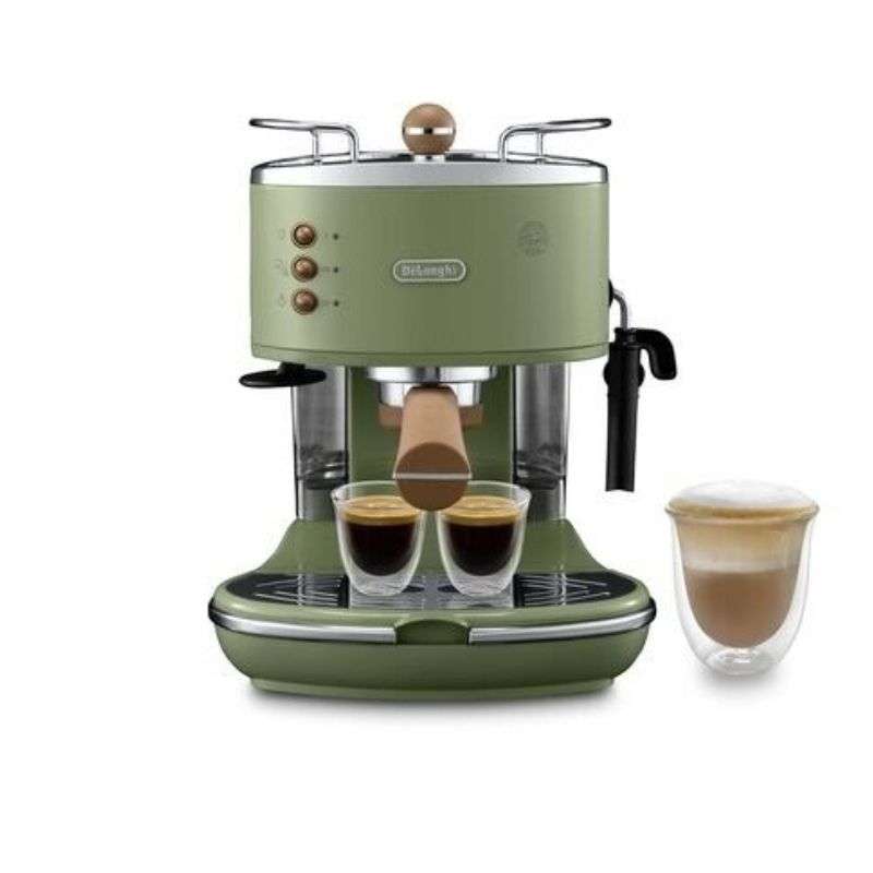 De'Longhi เครื่องชงกาแฟเอสเพรสโซ Icona Vintage รุ่น ECOV311.GR-1