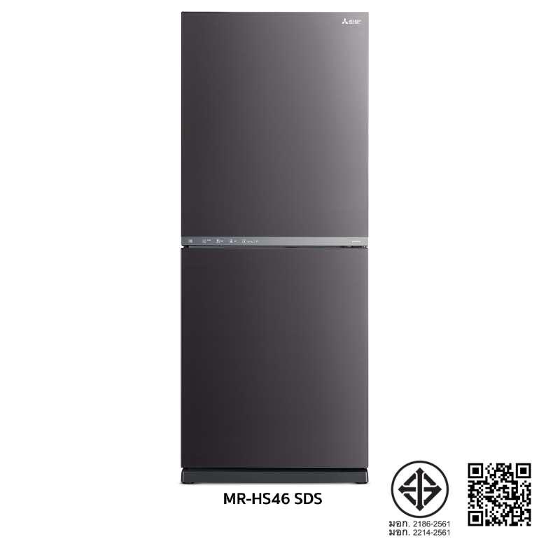 ตู้เย็น 2 ประตู MITSUBISHI ขนาด 421 ลิตร 14.9 คิว รุ่น MR-HS46EY สีเงินเข้ม-1