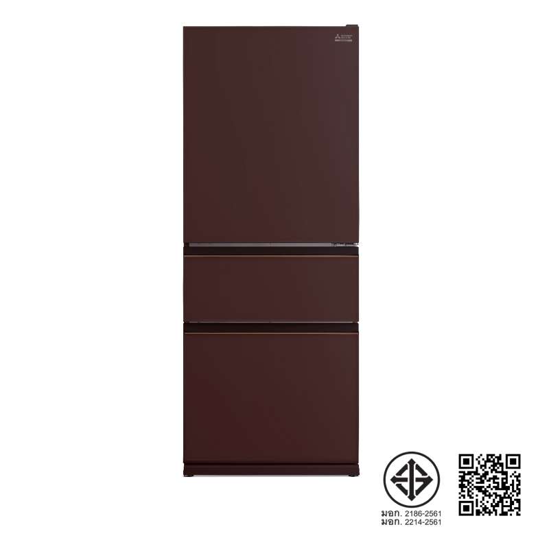 ตู้เย็น 3 ประตู MITSUBISHI ขนาด 450 ลิตร 15.9 คิว รุ่น MR-CGX51EY สีน้ำตาลประกาย-1