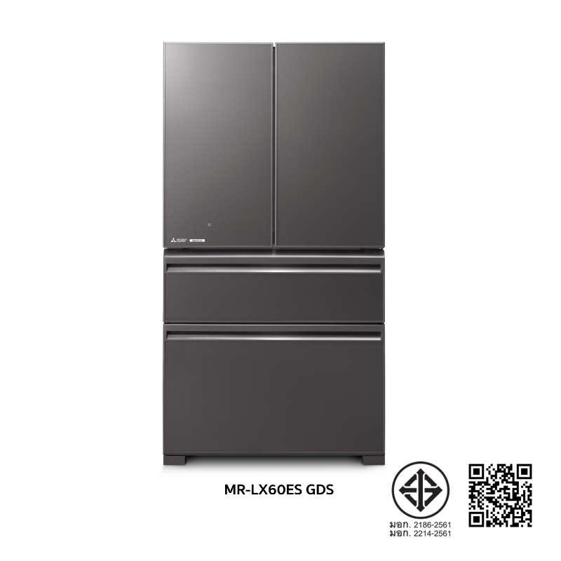 ตู้เย็น 4 ประตู MITSUBISHI ขนาด 564 ลิตร 19.9 คิว รุ่น MR-LX60EY สีเทาประกาย-1