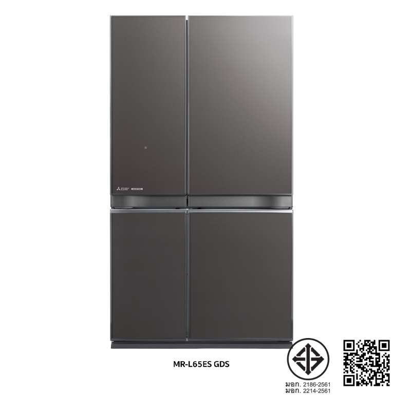 ตู้เย็น 4 ประตู MITSUBISHI ขนาด 580 ลิตร 20.5 คิว รุ่น MR-LA65EY สีเทาประกาย-1