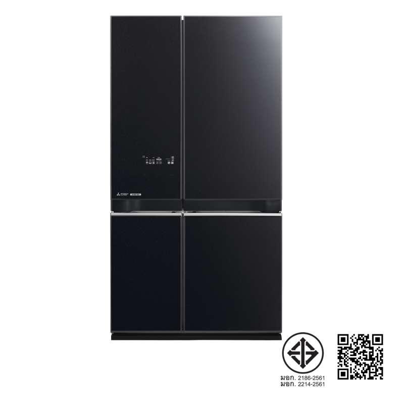 ตู้เย็น 4 ประตู MITSUBISHI ขนาด 635 ลิตร 22.4 คิว รุ่น MR-LA70EY สีดำประกาย-1