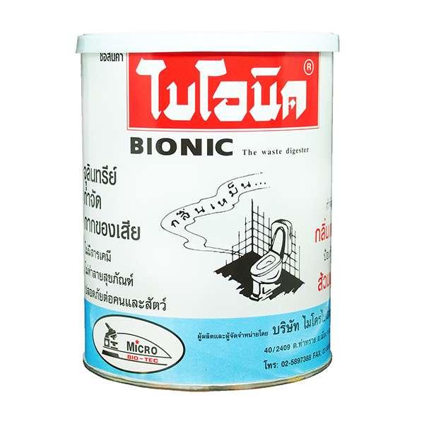 จุลินทรีย์กำจัดกากของเสีย ไบโอนิค ชนิดผง (1000 กรัม)กำจัดกลิ่น ป้องกันส้วมตัน-1