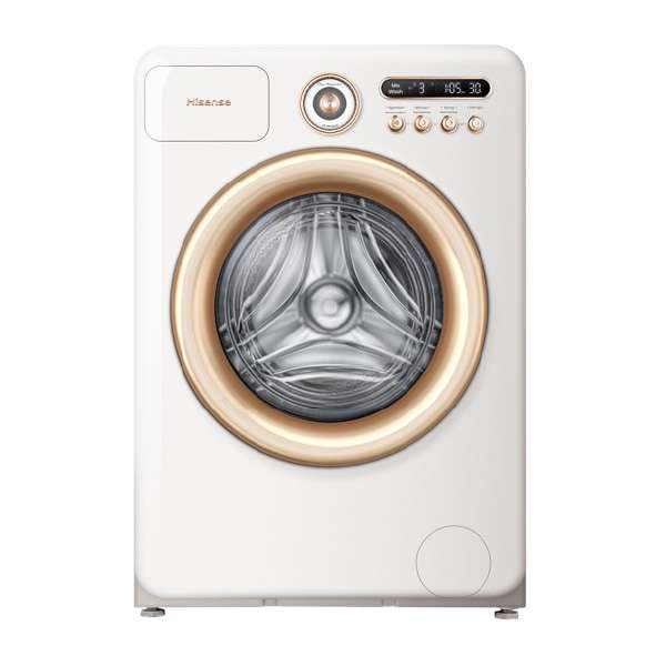 HISENSE เครื่องซักผ้า ฝาหน้า ขนาดถังซัก 10.5Kg. รุ่น Holiday White-1