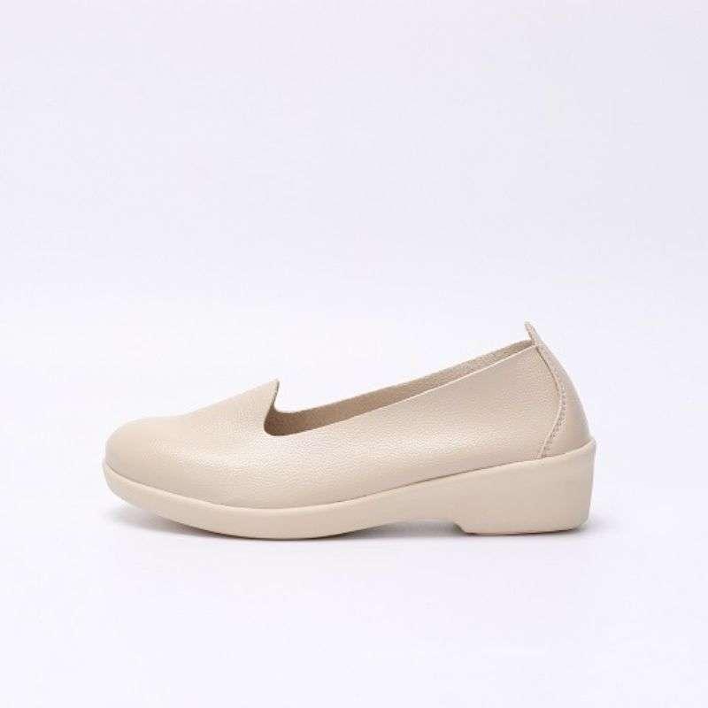 รองเท้าเพื่อสุขภาพ รุ่น Seoul  สี  Beige Pu Size 36-1