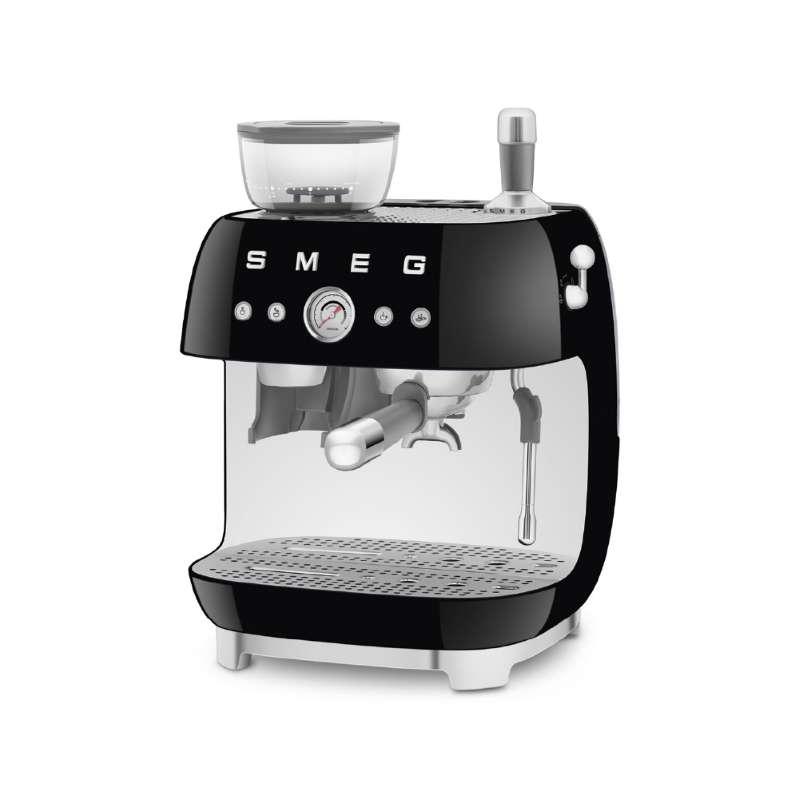 SMEG เครื่องชงกาแฟพร้อมเครื่องบดกาแฟในตัว EGF03BLEU สีดำ-1