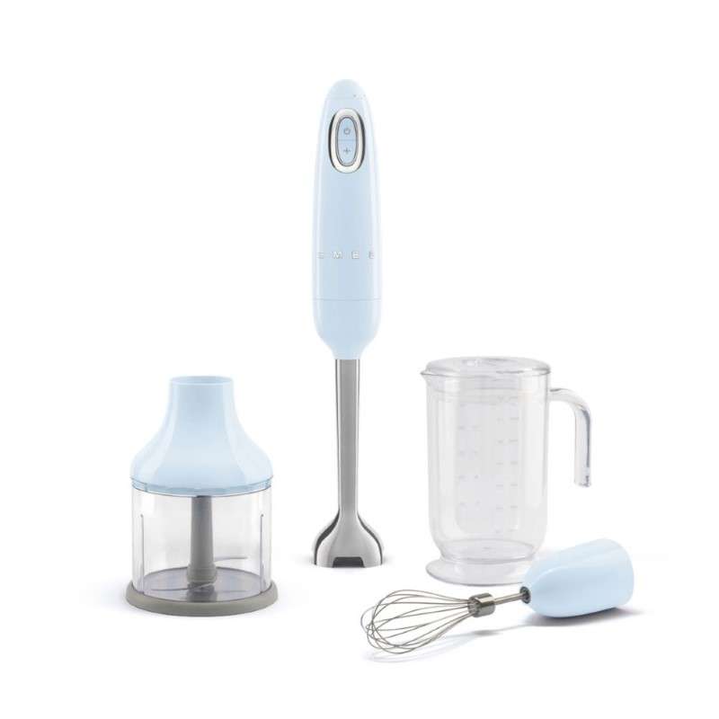 SMEG เครื่องปั่นอาหารมือถือ HBF03PBEU สีฟ้า พาสเทล-1