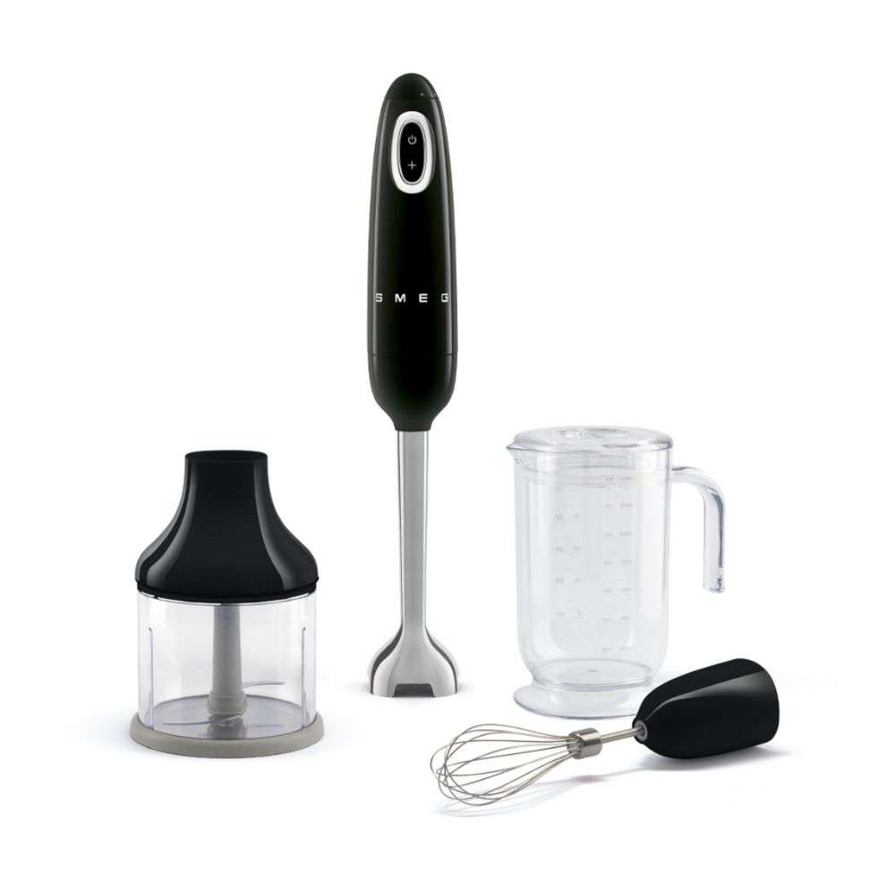 SMEG เครื่องปั่นอาหารมือถือ HBF03BLEU สีดำ-1