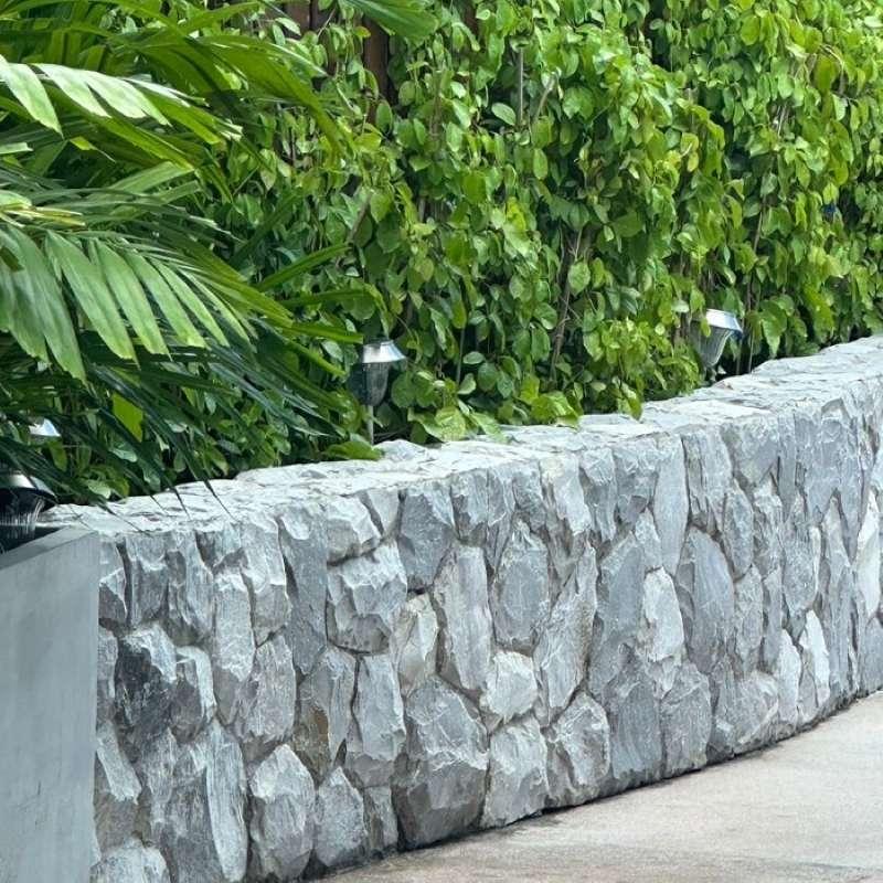 ค่าสำรวจหน้างาน หินธรรมชาติตกแต่งผนังและรั้ว พร้อมติดตั้ง-1