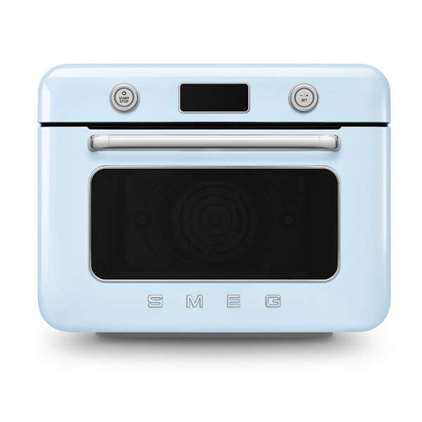 SMEG เตาอบไอน้ำตั้งโต๊ะ  สีฟ้า พาสเทล รุ่น COF01PBEU-1