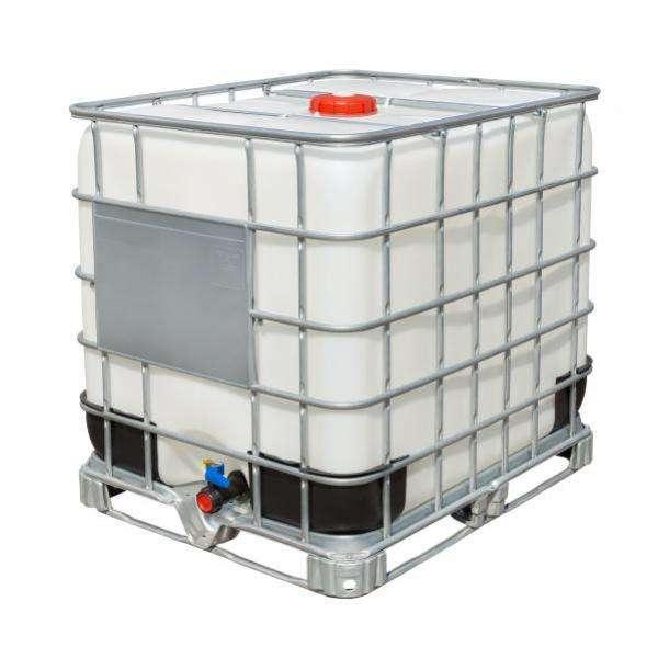 ถัง IBC HDPE 1000 ลิตร (Recondition ตัวถัง + โครงเหล็ก) | DRAGON-1