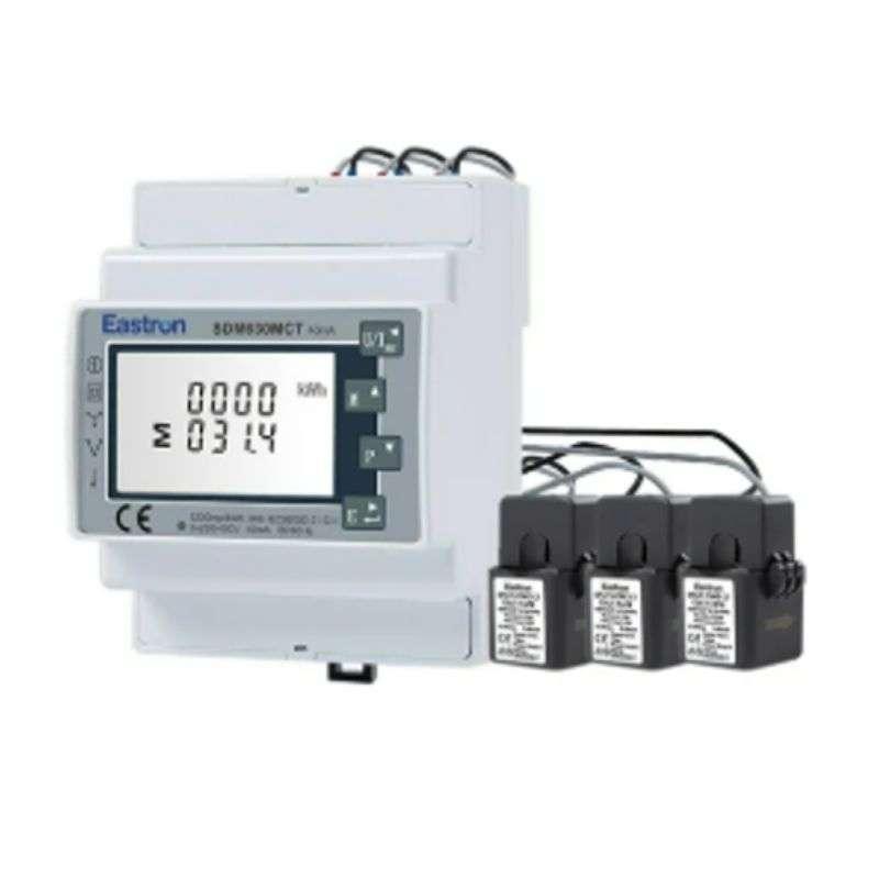 มิเตอร์วัดพลังงานไฟฟ้าแบบสามเฟส รุ่น three phase meter with CT SDM630MCT 40mA-1