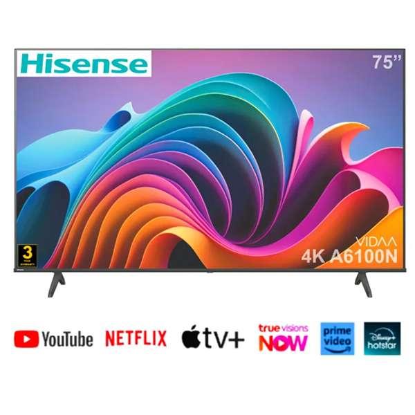 ทีวี Hisense LED TV รุ่น 75A6100N 75นิ้ว-1