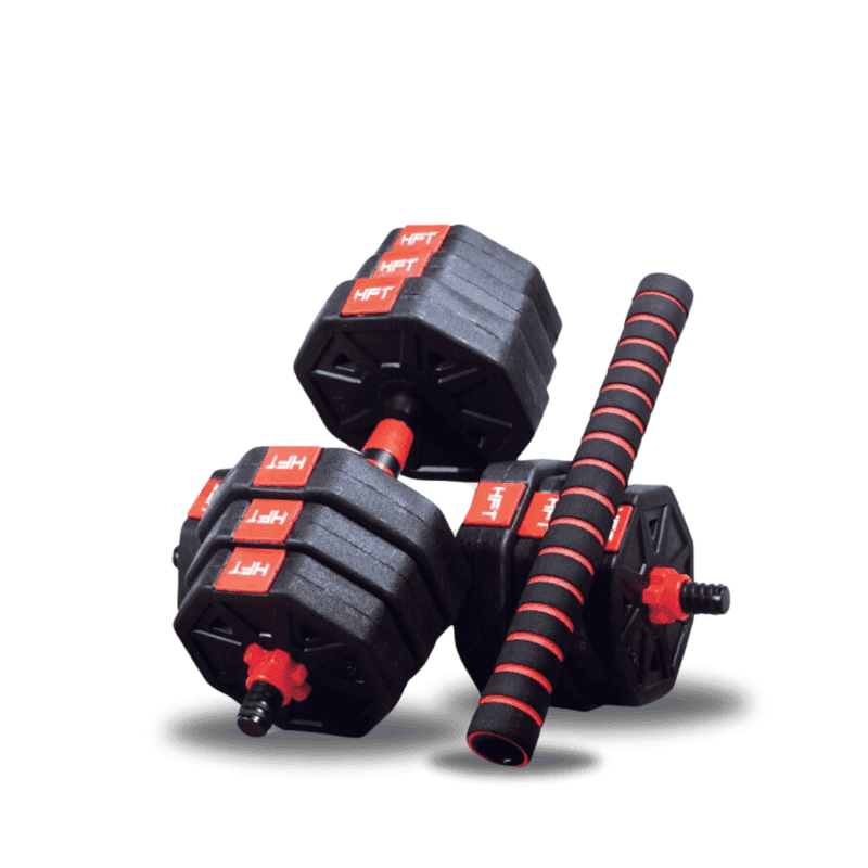 ดัมเบลพลาสติก HFT 20 kg - Homefittools-1