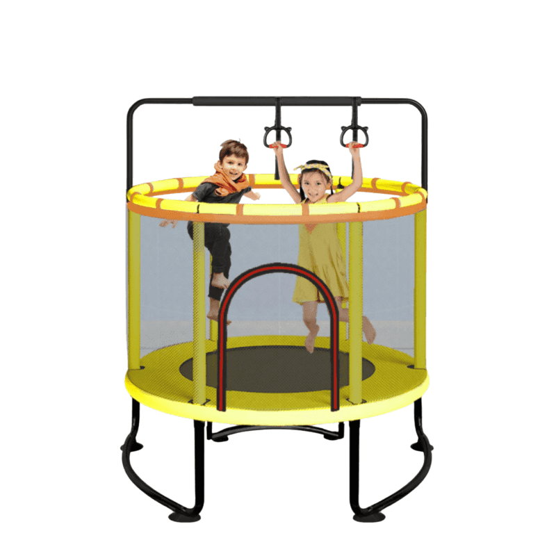 แทรมโพลีน สปริงบอร์ด สีเหลือง - Homefittools-1