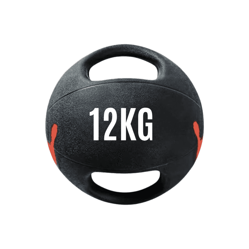ลูกบอลน้ำหนัก Dual Grip 12 kg - Homefittools-1