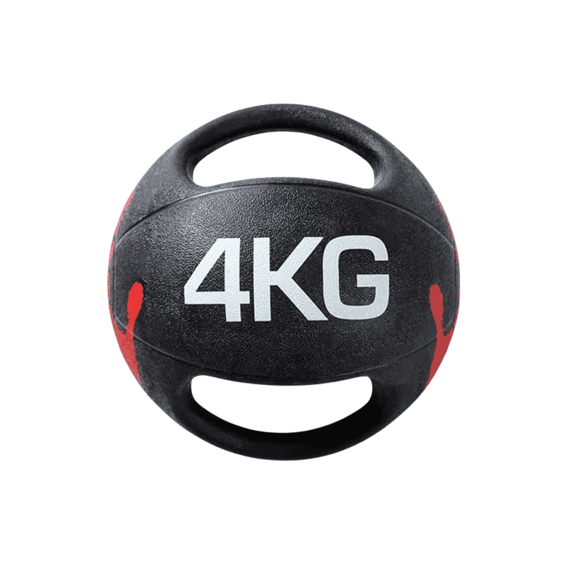 ลูกบอลน้ำหนัก Dual Grip 4 kg - Homefittools-1