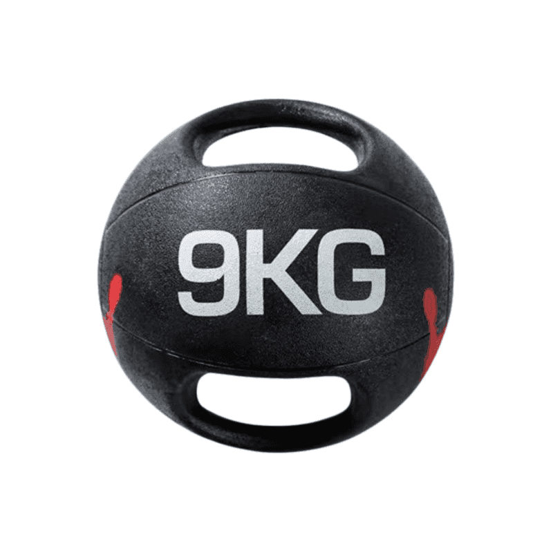 ลูกบอลน้ำหนัก Dual Grip 9 kg - Homefittools-1