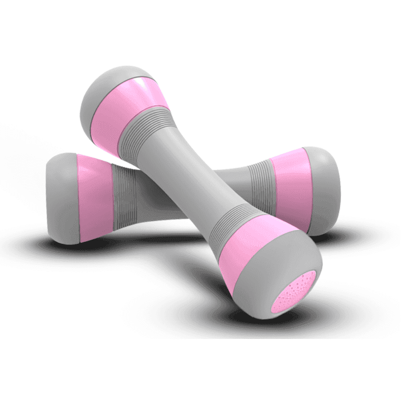 ดัมเบลปรับน้ำหนัก GX2 1-2 kg 1 คู่ สีชมพู - Homefittools-1