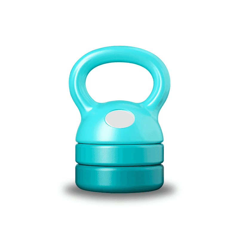 ตุ้มน้ำหนัก ปรับน้ำหนักได้ สีฟ้า - Homefittools-1