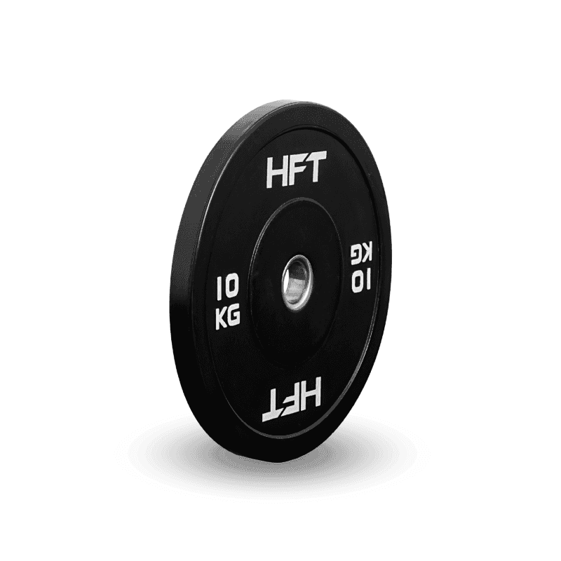 แผ่นน้ำหนักโอลิมปิค 10 kg Bumper HFT - Homefittools-1