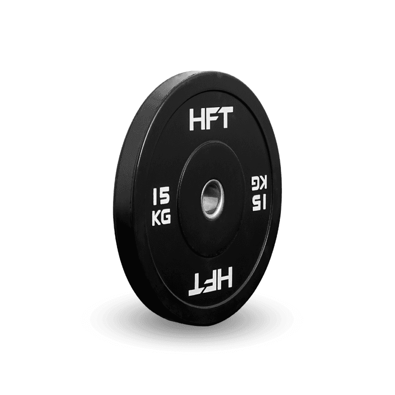 แผ่นน้ำหนักโอลิมปิค 15 kg Bumper HFT - Homefittools-1