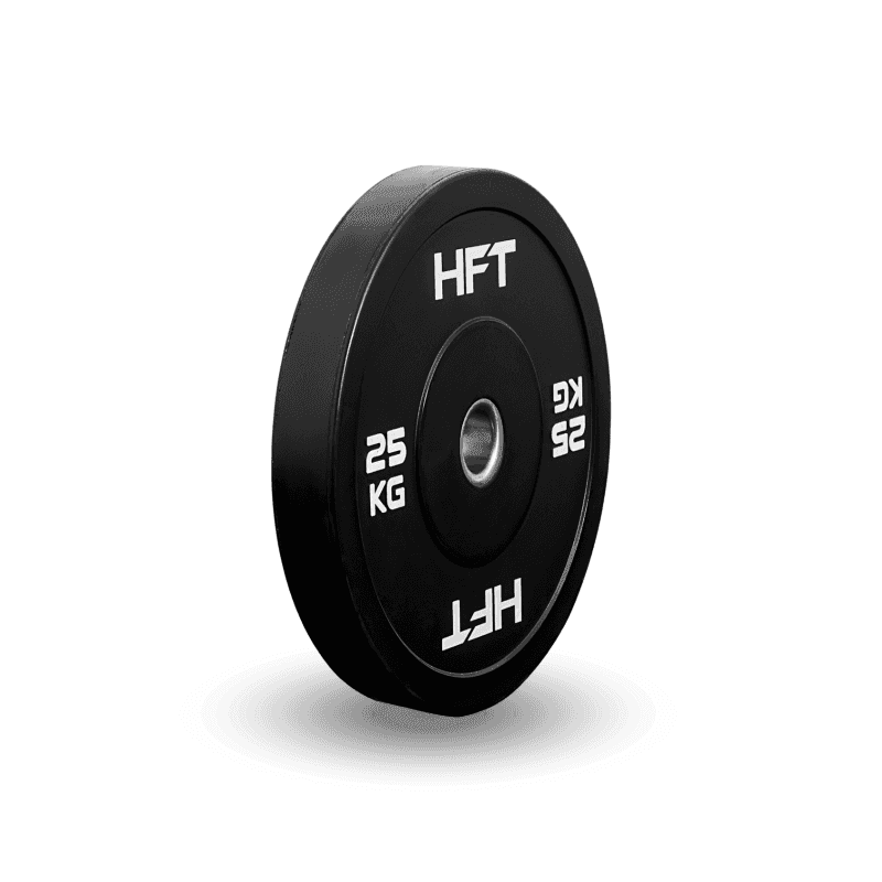 แผ่นน้ำหนักโอลิมปิค 25 kg Bumper HFT - Homefittools-1