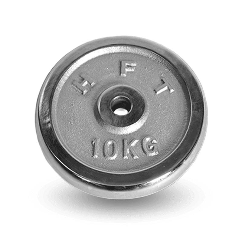 แผ่นน้ำหนัก ขนาด 1 นิ้ว HFT 10 kg - Homefittools-1