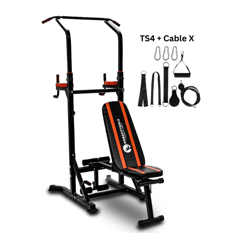 บาร์โหนตั้งพื้น HFT รุ่น TS4+Cable 1.4 เมตร - Homefittools-1