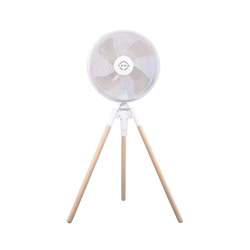 Venz เวนซ์ พัดลมไม้แท้ รุ่น Pixel 18 นิ้ว ตั้งพื้น-1